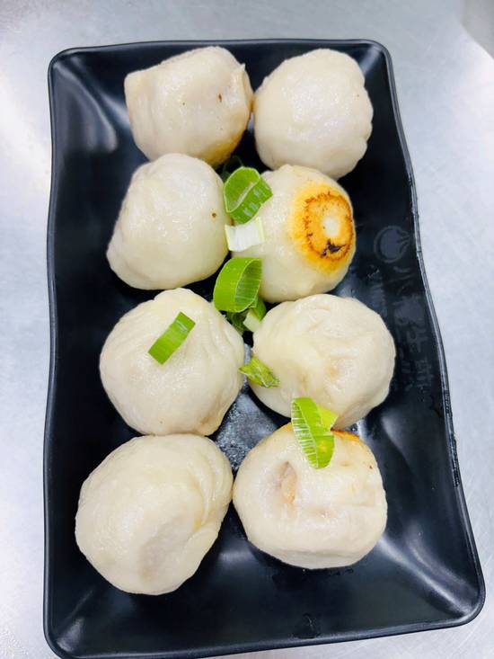 Pan Fried Kung Pao Chicken Dumplings (8) 宫保生煎